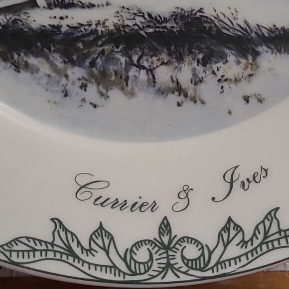 2003 Currier & Ives Plate - Picture 2 of 5